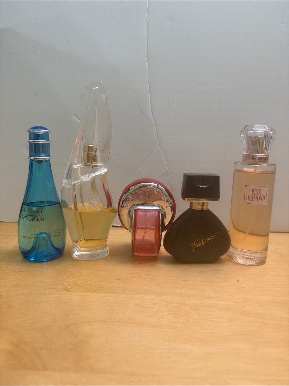 Lot of 5 perfume bottles